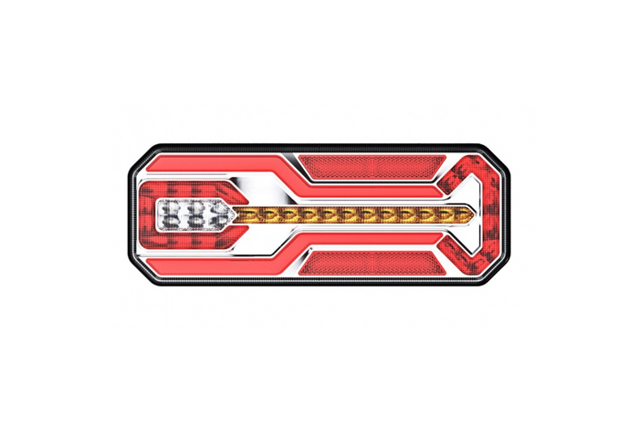 TruckLED L1949 LED aizmugurējais lukturis ar 6 funkcijām kreisajā pusē