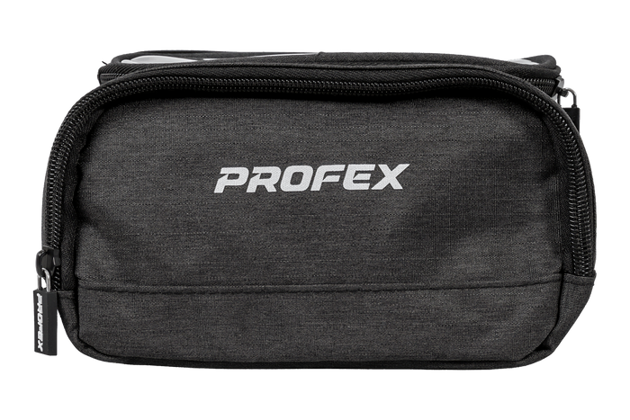 Велосипедная сумка PROFEX 93015 с 2 карманами и чехлом для телефона.