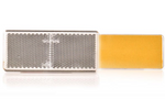 Atstarojoša ierīce 96 x 42 mm priekšpusē ar pašlīmējošu lenti