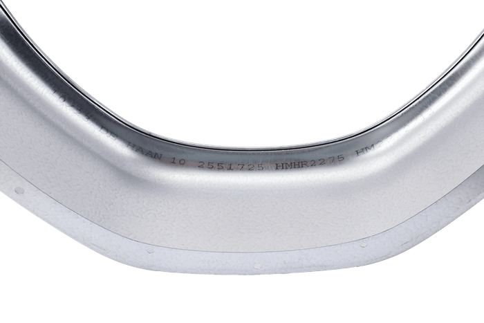 Divu dubļusargu komplekts 14-15" piekabei DE HAAN HMHR 2275, riteņu arkas 750/220mm