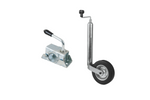 Опорное колесо с зажимом KNOTT TK48+LB48 150 кг 48 мм 480-700 мм
