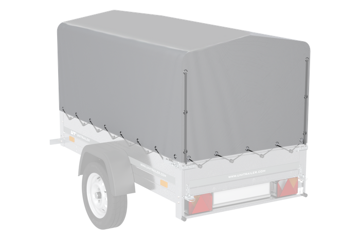 Чехол на раму тент h-800 UNITRAILER для прицепа 200х106см GARDEN 200 KIPP