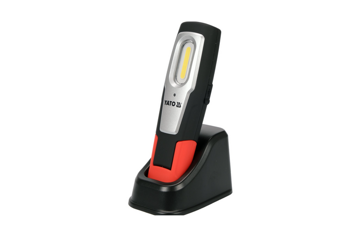 Darbnīcas lampa + lukturītis YATO YT-08558 COB LED 600lm