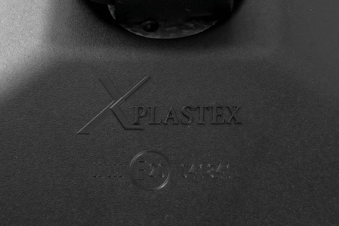 Зеркало боковое PLASTEX LP0240 R1200 для сельскохозяйственной техники 250x155 мм