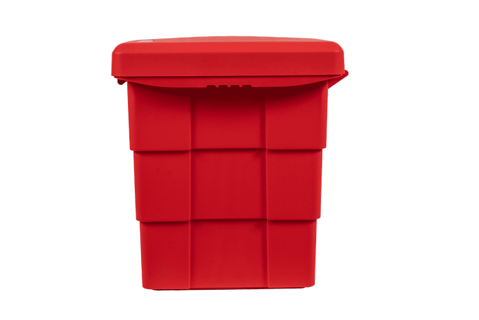 DAKEN 86014 PITBOX kaste beramkravu materiāliem, konteiners smiltīm, ceļa sāls 655x570x520mm 108.5l