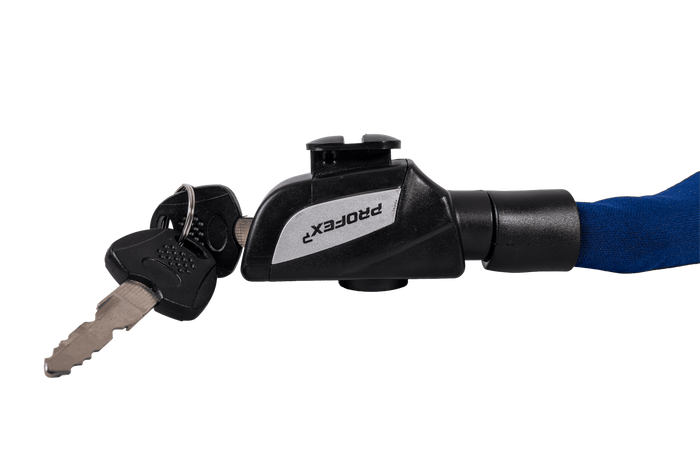 PROFEX 81659 Neo 130 cm ķēdes velosipēda slēdzene ar slēdzeni