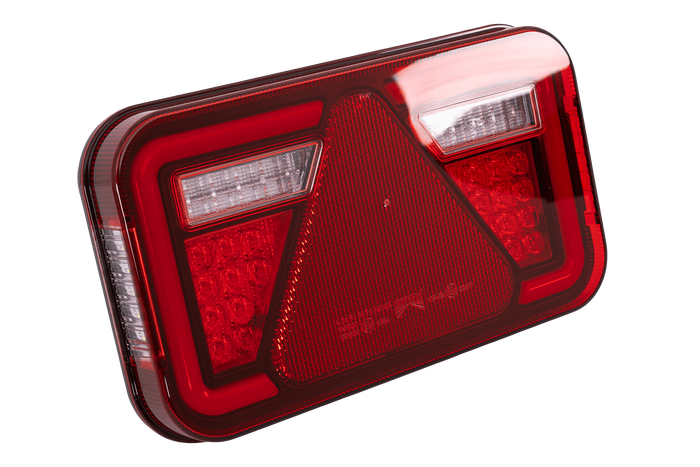 Задний светодиодный фонарь ASPÖCK MULTILED IV, 6 режимов работы, правый