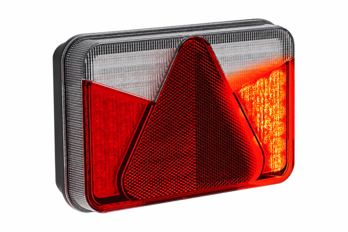 ASPÖCK MULTILED V aizmugurējais lukturis ar 5 funkcijām labajā pusē