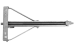 KNOTT 6X1197.007 izvelkams stūra atbalsta stabilizators piekabei 1100kg 498mm