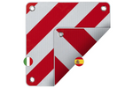 ProPlus 361234V01 aizmugurējā brīdinājuma zīme divpusēja tāfele 50x50cm