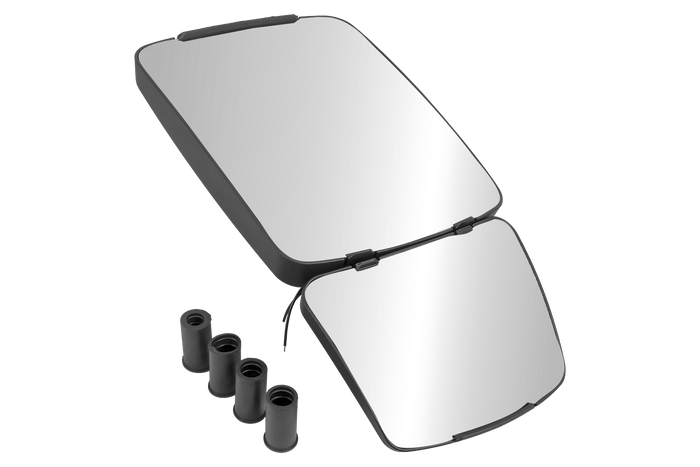 Apsildāms panorāmas spogulis PLASTEX LP0435MPE universāls 435x223mm