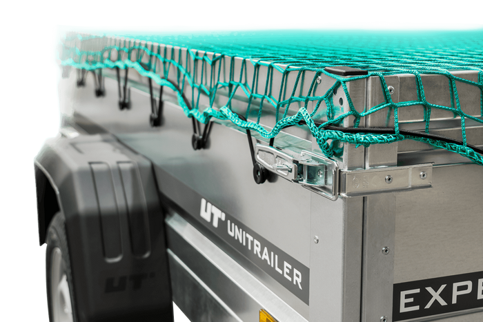 Транспортная сетка для прицепа UNITRAILER, фиксирующая груз прицепа 350х700см.