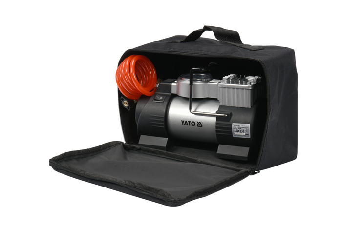 YATO YT-73460 automašīnas kompresors ar LED lampu 12V 180W