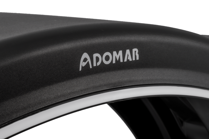 Двойное крыло для прицепа 19,5-22,5" DOMAR DK1670 колесная арка 1280/650 мм