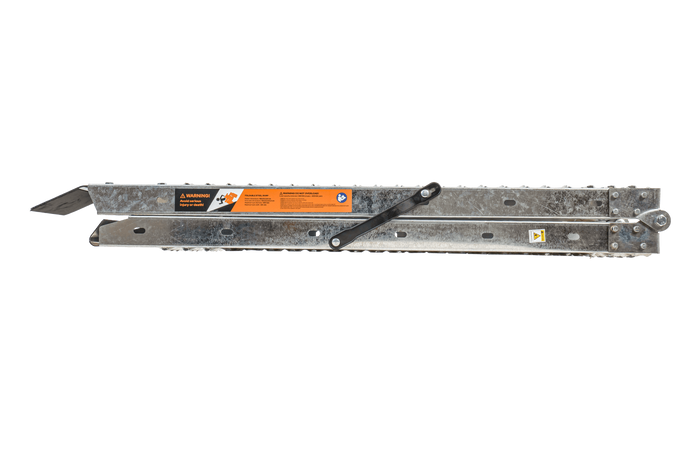 UNITRAILER ALR004B salokāmas tērauda rampas piekabēm 190 cm 400 kg 2 gab. komplekts