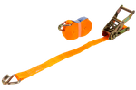 UNITRAILER 6m/25mm/1t oranža transporta lente ar spriegotāju