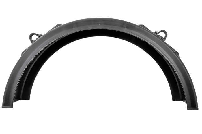 Брызговик для прицепа 19,5-22,5" DOMAR DK3075 колесная арка 1250/430 мм с кронштейнами крепления
