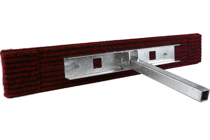 UNITRAILER plakans sānu balsts, garums 59cm, augstums 8cm, laivas piekabei