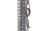Опорное колесо KNOTT TK48, гофрированная труба, 300 кг, 48 мм, 700-940 мм