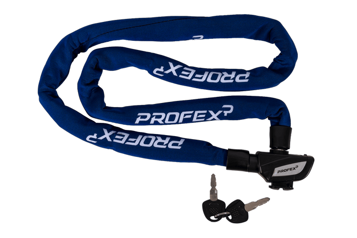 PROFEX 81659 Neo 130 cm ķēdes velosipēda slēdzene ar slēdzeni