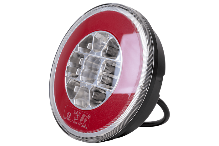 TT TECHNOLOGY TT.12008 Glo-Trac LED Hamburger Задний фонарь, 3 функции, универсальный